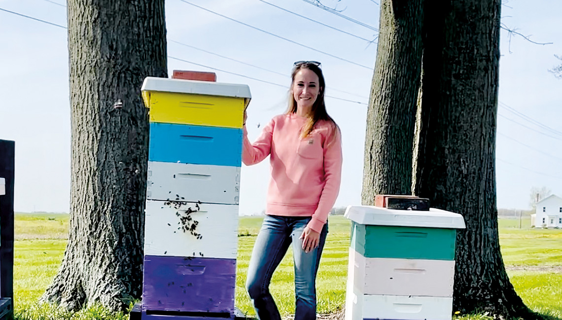 Co-op employees find beekeeping is a sweet way to spend their off-work hours.