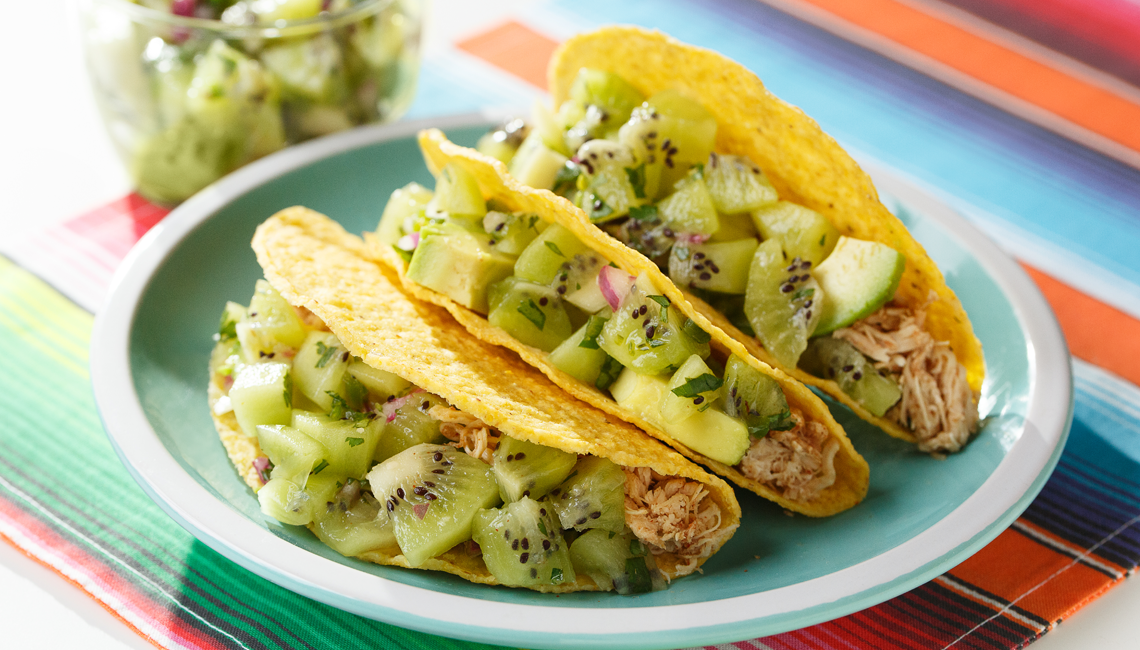 Kiwi Salsa Tacos