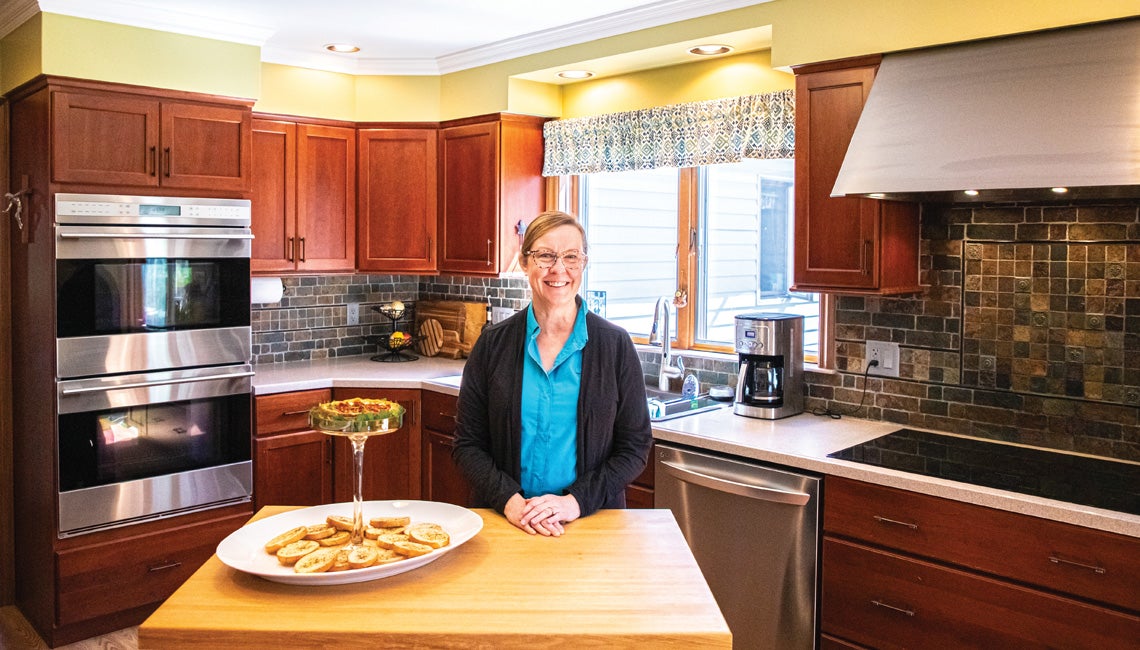 2024 Reader Recipe Contest winner pictured in her home kitchen.