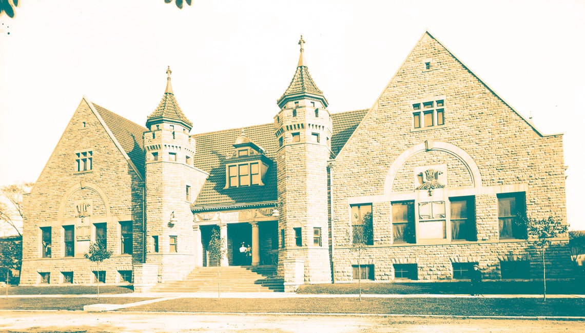 The historic Sandusky Library