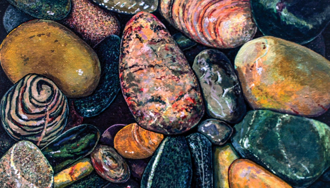 Colorful rocks
