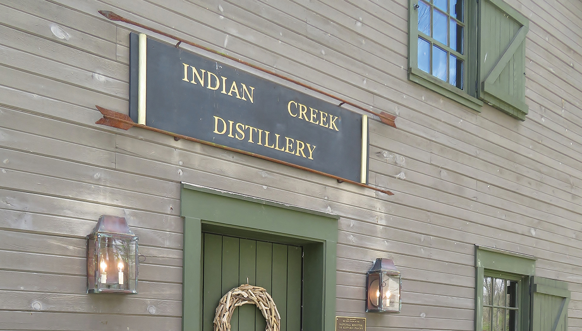 Indian Creek Distillery exterior