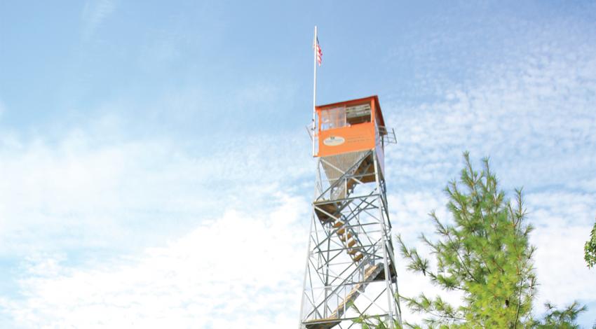 Fire tower at the Ohio State Fair 