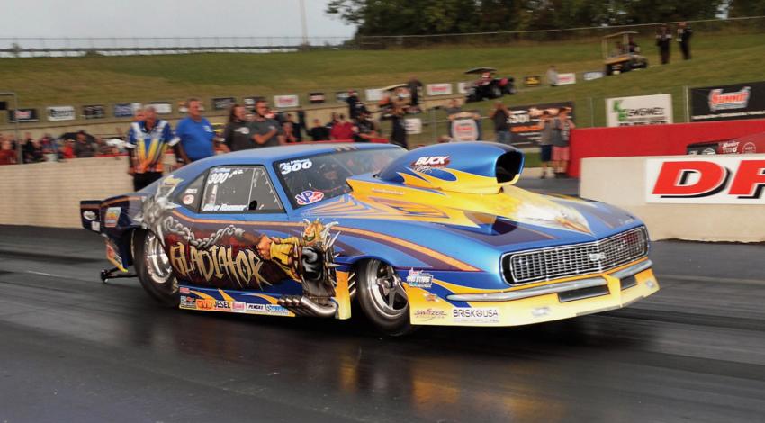Funny cars are one of the crowd favorites at Dragway 42.