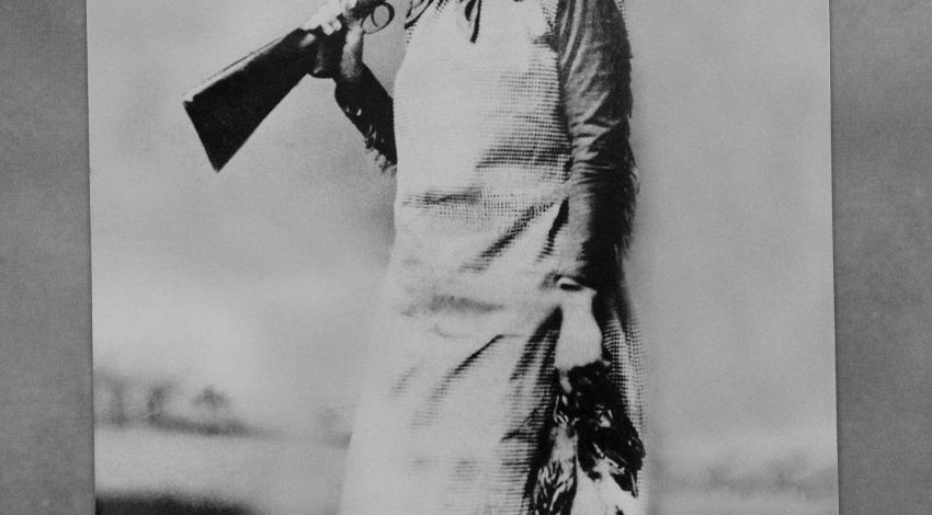 As a girl, Annie Oakley was a market hunter before she became a sharpshooter.