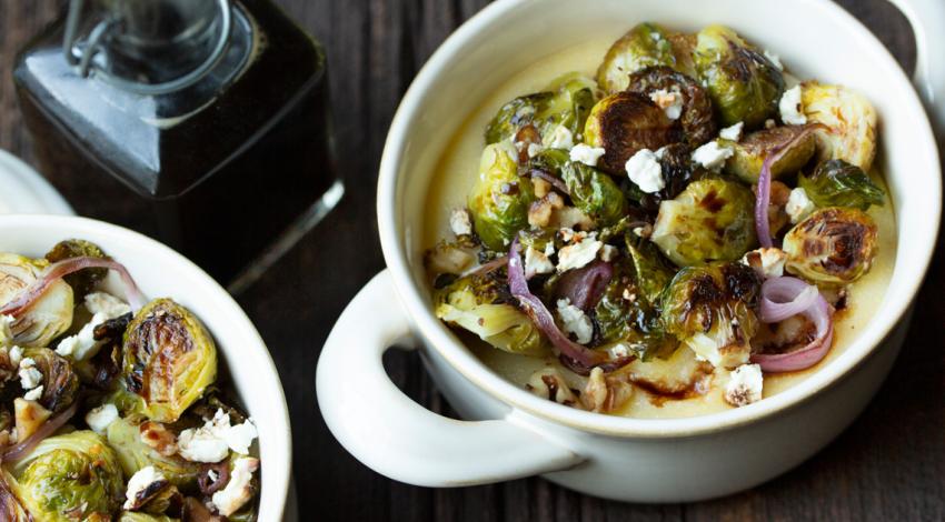 Balsamic Polenta Bowl