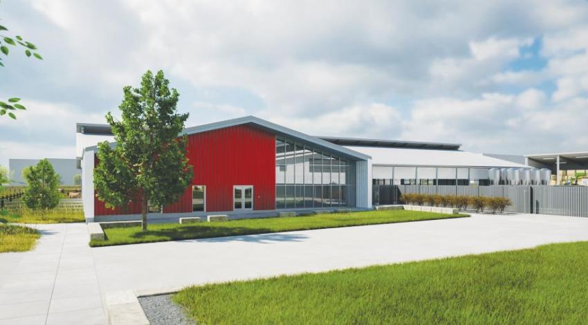 Ohio State University's new dairy facility