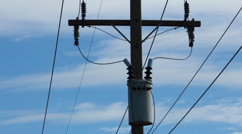 power lines and transformer
