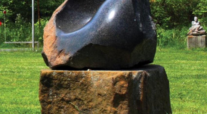 "From Here to the Sea" - a work in glacial erratic granite