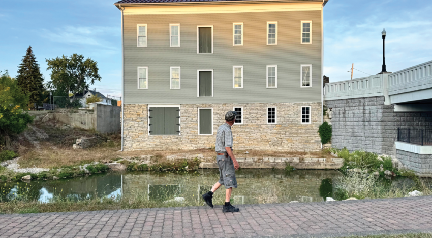 The outside of a building