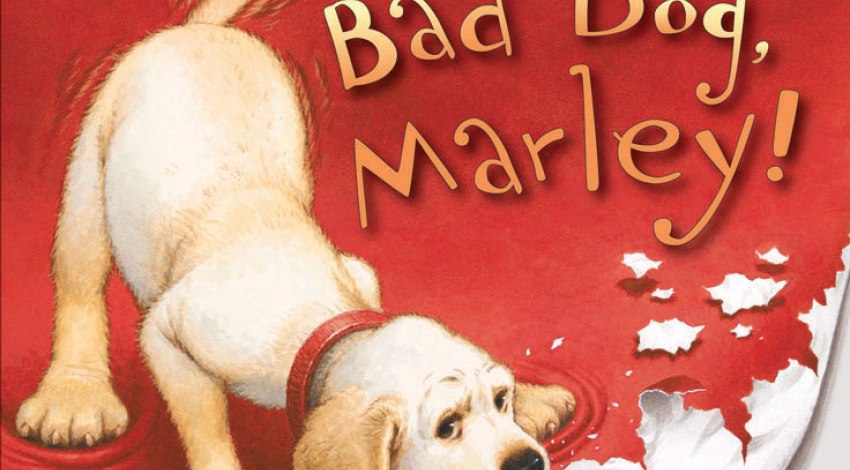 The cover of Bad Dog, Marley
