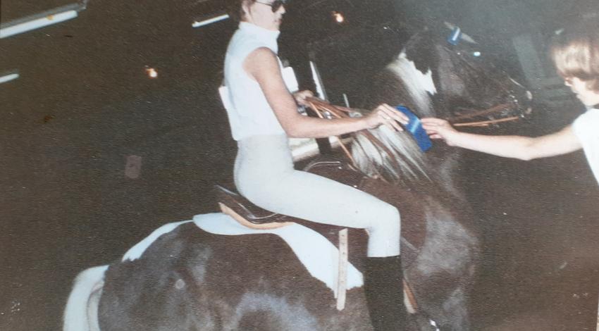 girl on pony