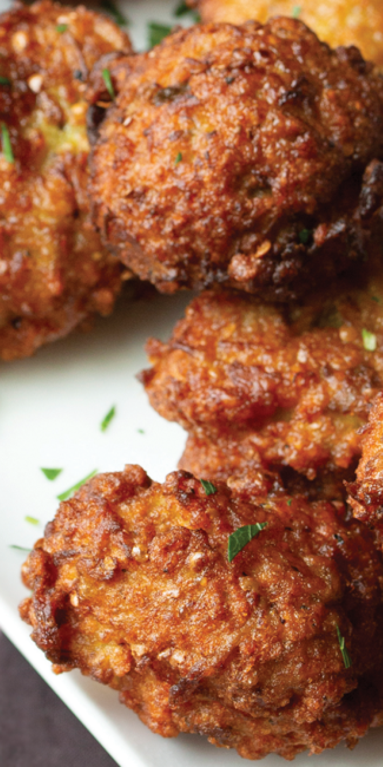 Fried Eggplant Fritters