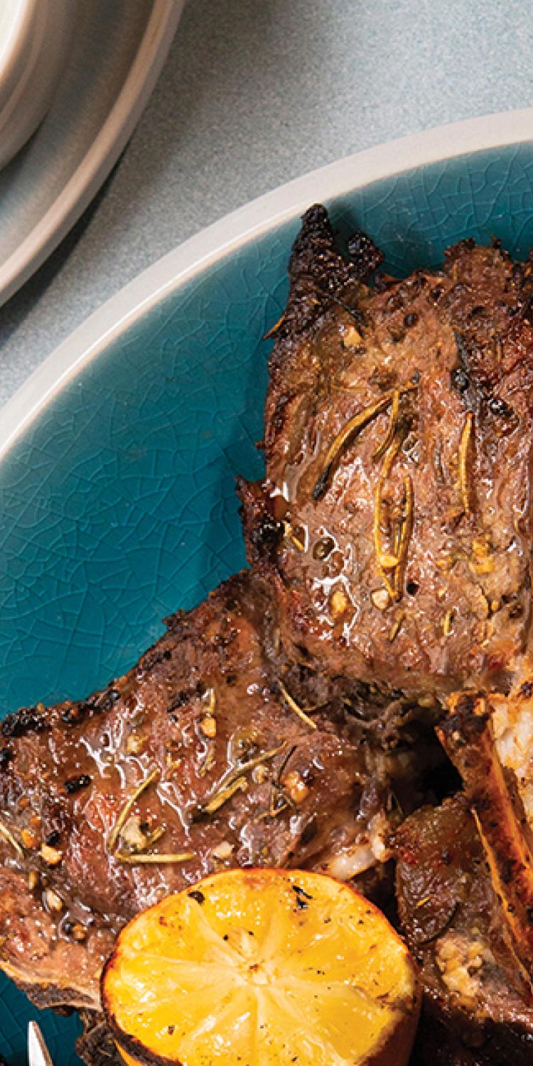 Mediterranean Lamb Chops