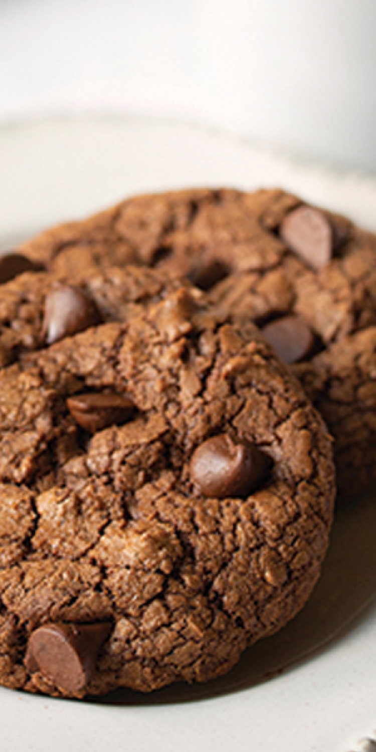 Double Chocolate Espresso Cookies
