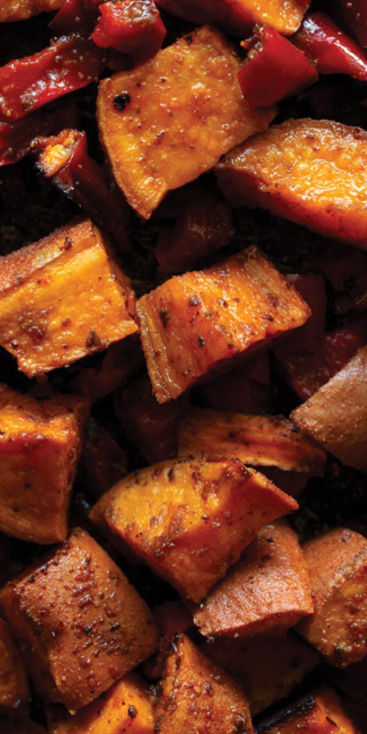 Roasted Tex-Mex Sweet Potatoes