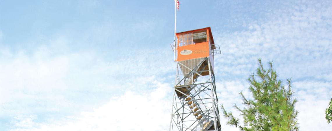 Fire tower at the Ohio State Fair 