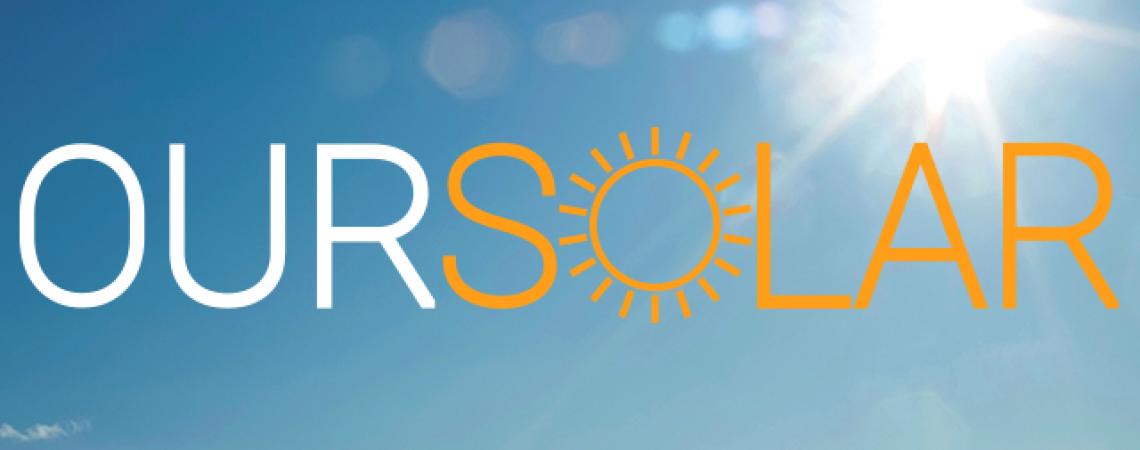 A picture of OurSolar's logo.
