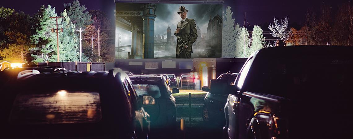 Drive-in movie theater