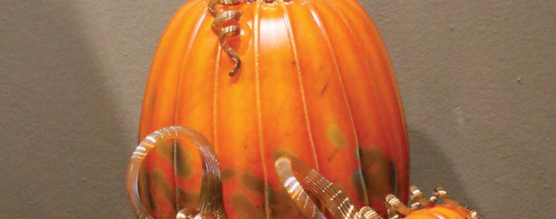 Trio of pumpkins