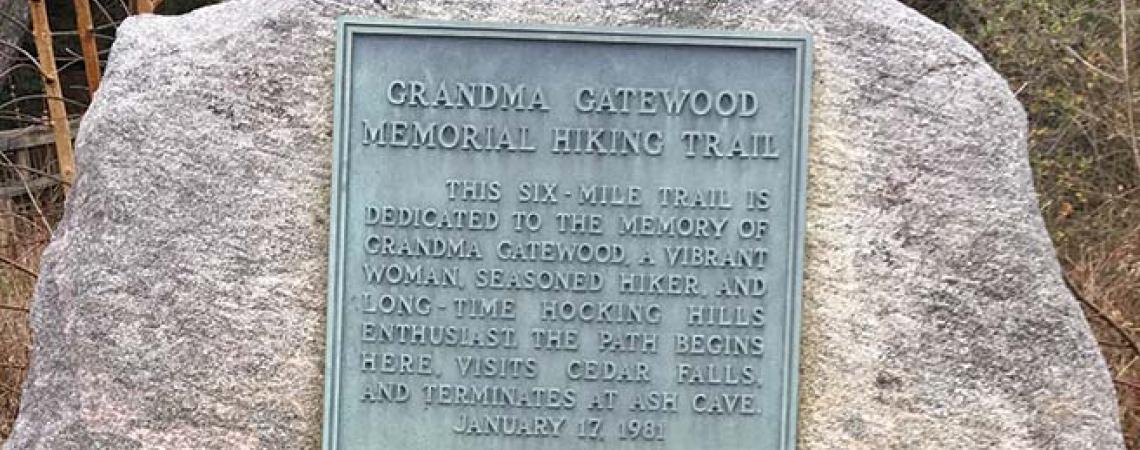 Grandma Gatewood Memorial Hiking Trail