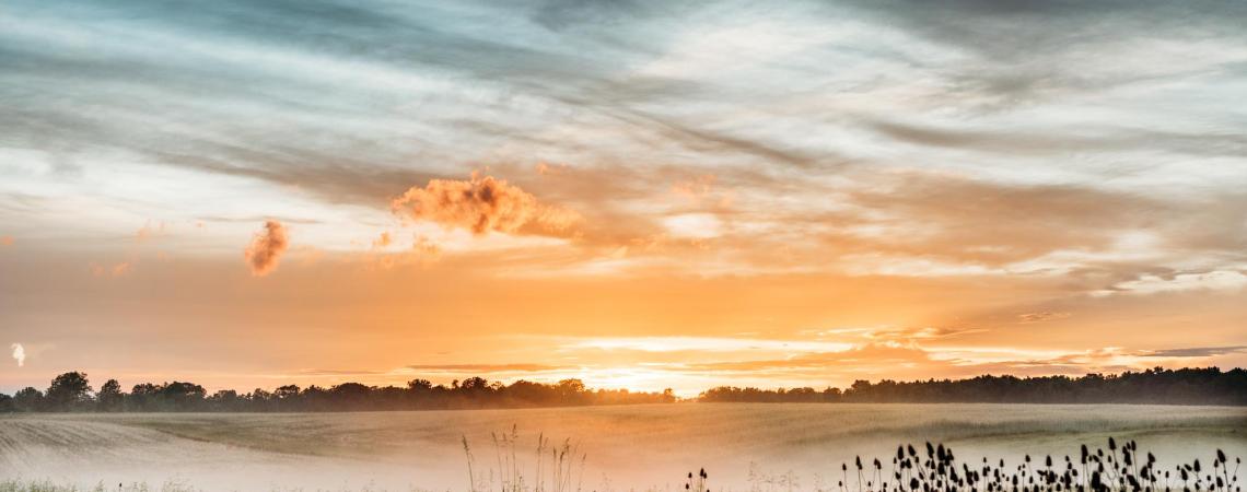 March - "Late Winter Fog Rolling In" by Eric Sowers
