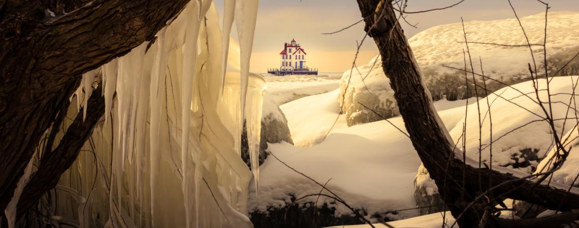 February - "Behind the Frozen Curtain" by Tim Adams