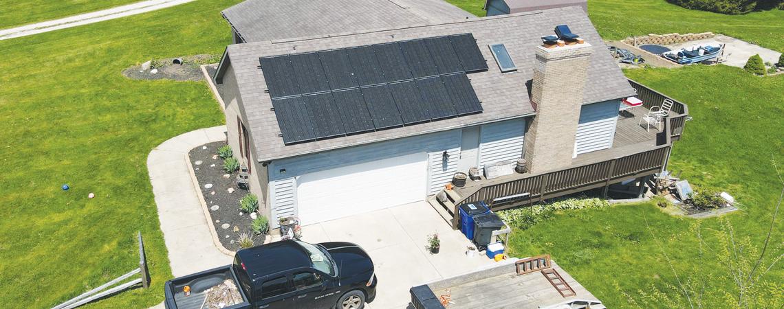 Retired law enforcement officer Mark Mondello had 15 solar panels installed on his house but now regrets the decision because his energy savings are not nearly what he was led to believe they would be and substandard installation has led to a leaky roof.
