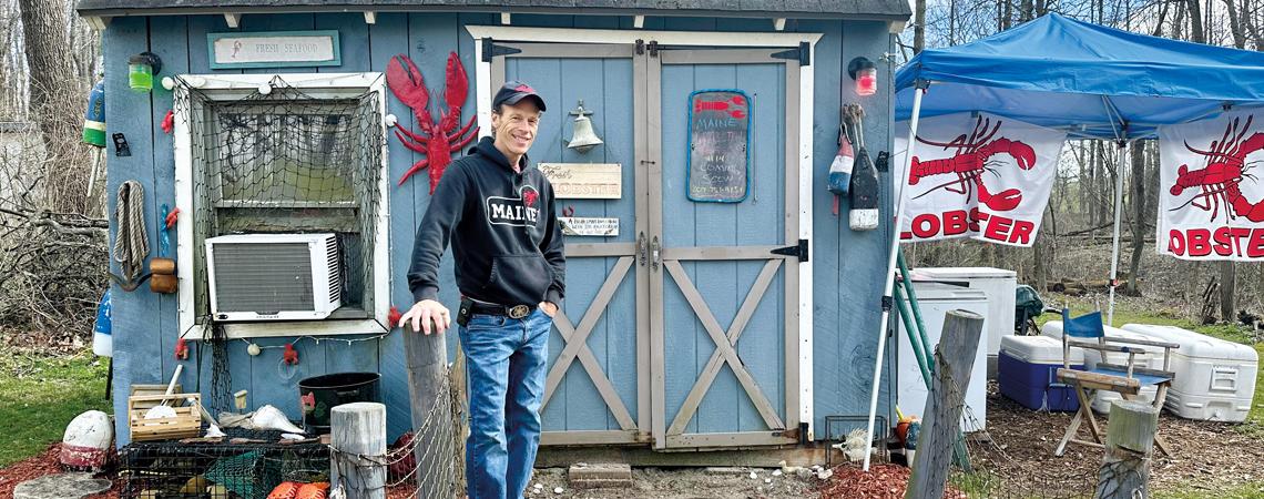Brett Fletcher has been selling Maine lobsters out of a 96-square-foot shack in Knox County for 14 years.