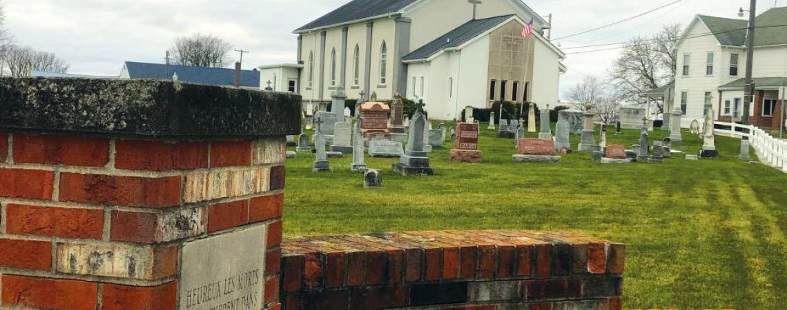 Early French colonial influence can be found all across Ohio, but notably so in the western part of the state, where, for example, the Holy Family Cemetery in Frenchtown has a sign at the entry that reads, “Heureux Les Morts Qui Meuerent Dans Le Seigneur,” which translates to “Blessed Are the Dead Who Die in the Lord.”