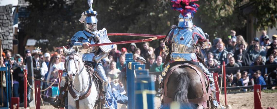 Jousting is among festival-goers favorite events at the Ohio Renaissance Festival.