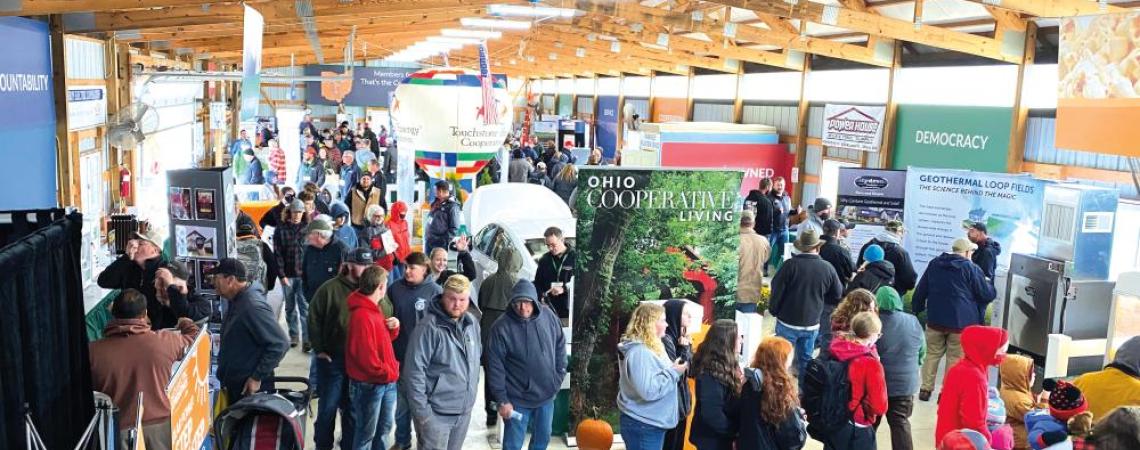 Each September, thousands of visitors from across the state and around the country attend the Farm Science Review, where they can stop by the Ohio’s Electric Cooperatives building and watch cooking demos, pick up giveaways such as rain gauges and yardsticks, get energy-saving tips, and, of course, eat free popcorn. 