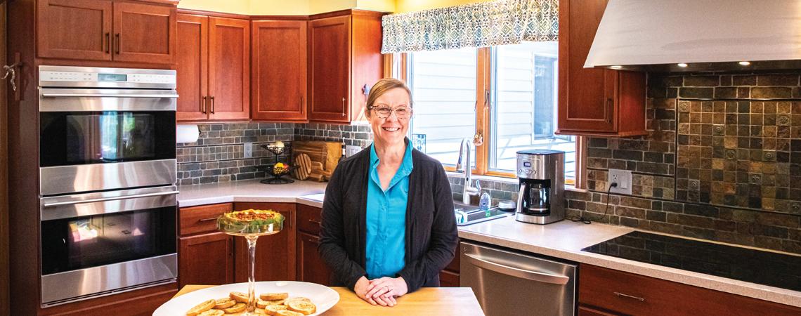 2024 Reader Recipe Contest winner pictured in her home kitchen.