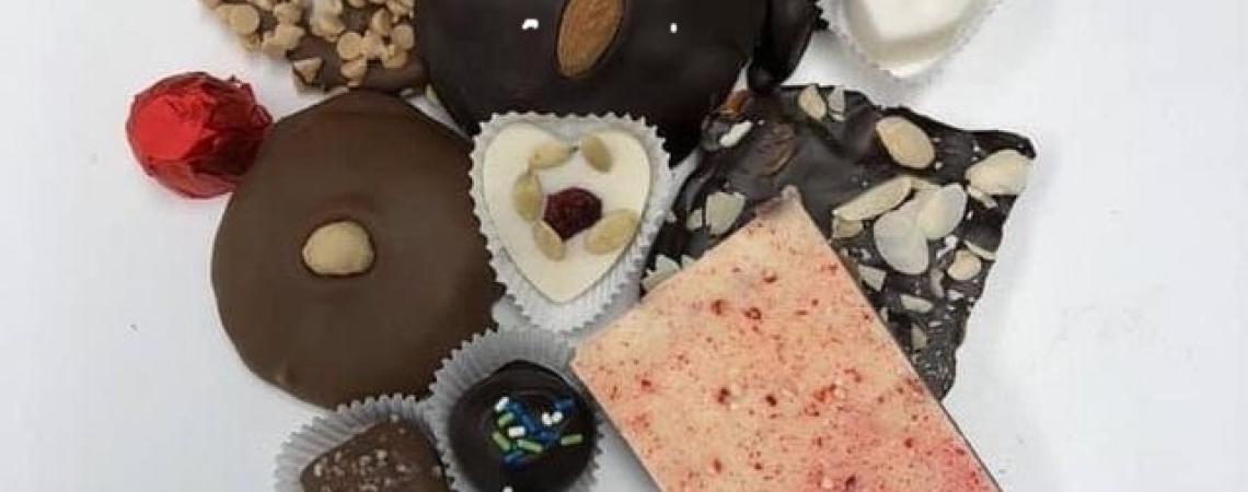 Chocolates and treats made by Tickled Sweet in Ohio