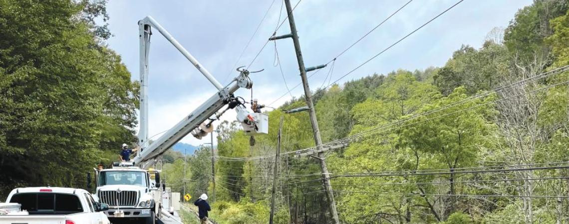 Less than 36 hours after Hurricane Helene made landfall late on Sept. 26, an initial force of 40 lineworkers from 11 Ohio co-ops headed south. 