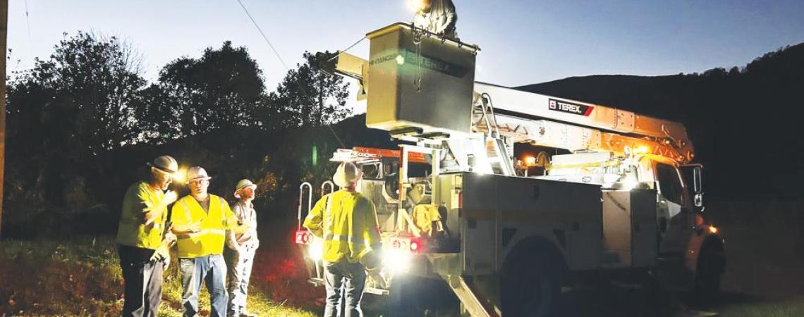 More than 100 lineworkers from 19 Ohio co-ops worked 16-hour shifts to help restore power in North Carolina, South Carolina, and Florida after two hurricanes caused catastrophic damage.