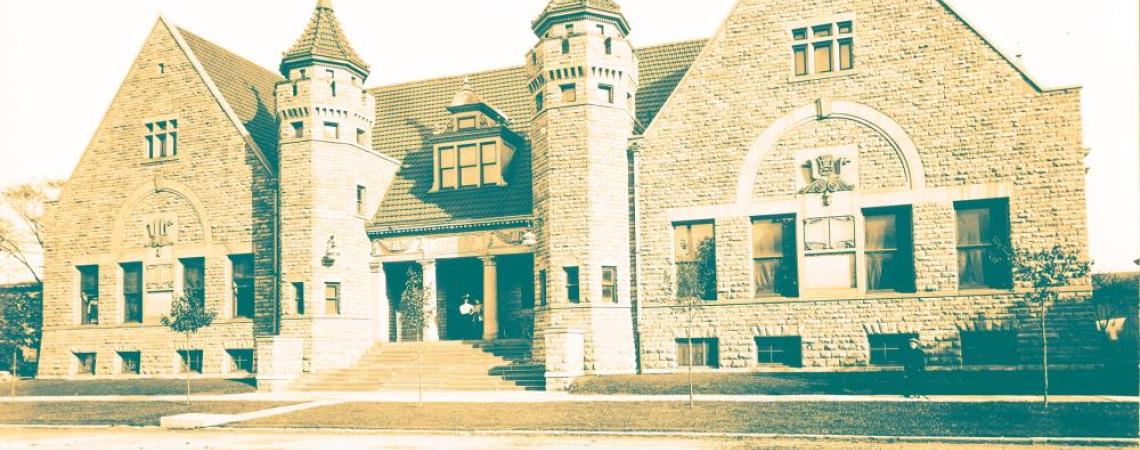 Ohio's first Carnegie library, the Sandusky Library