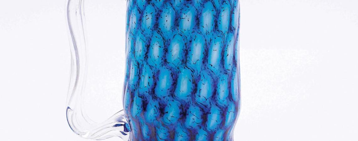 Jack Pine hand-blown glass mug