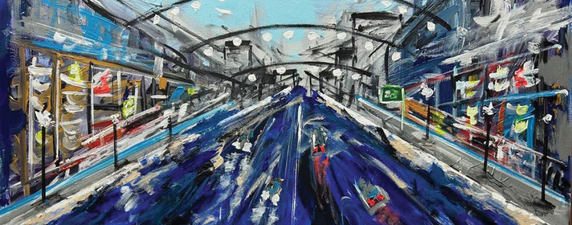 Mac Worthington painting