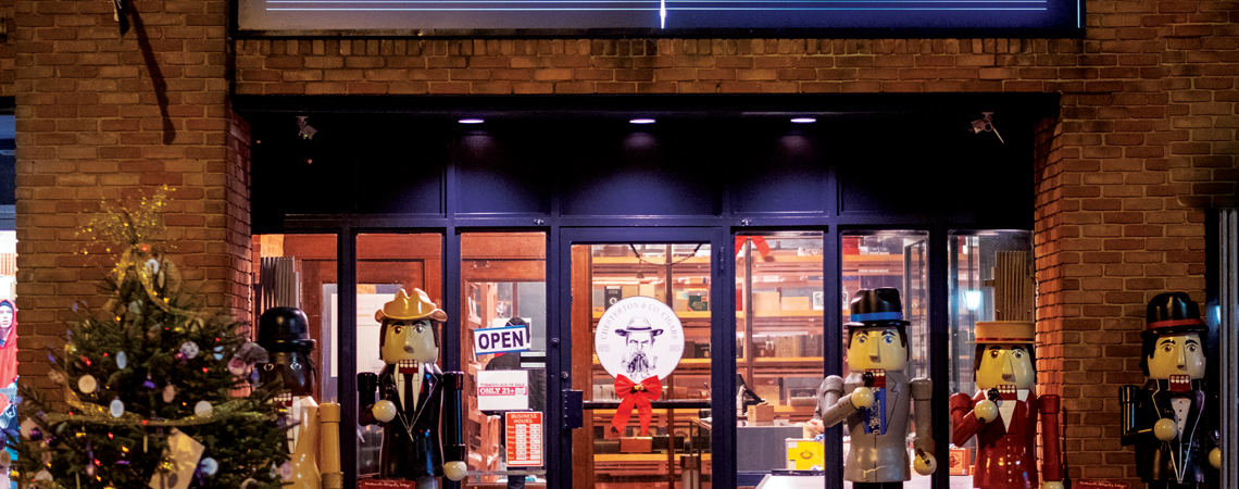 Chesterton & Co Cigars storefront in Steubenville