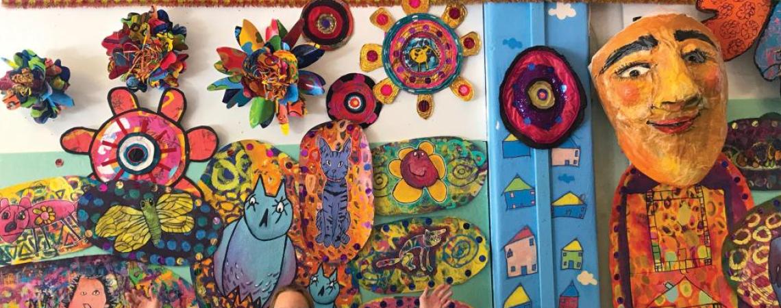 The inside of Athens-based Passion Works Studio