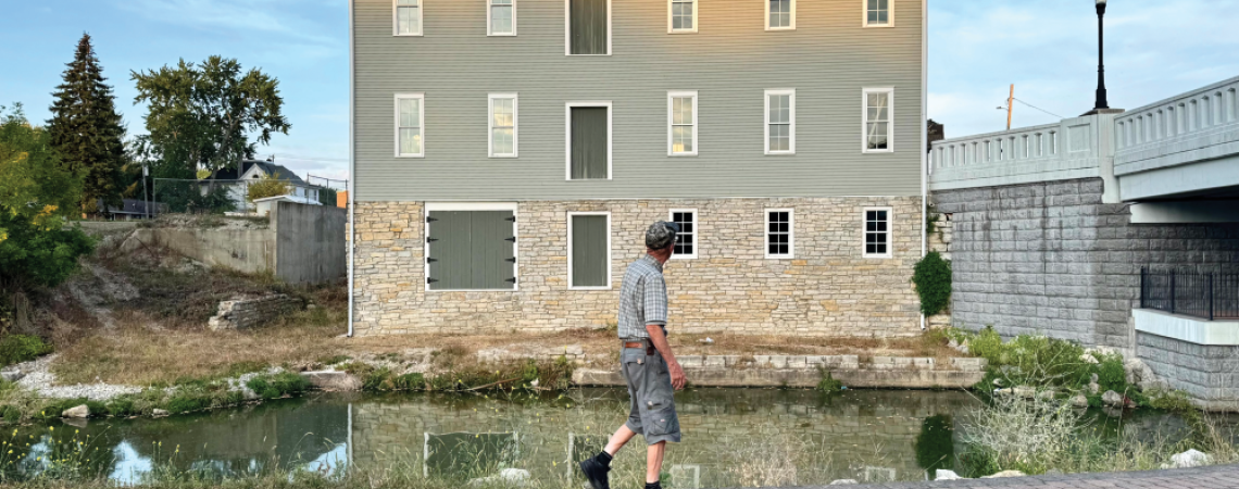 The outside of a building