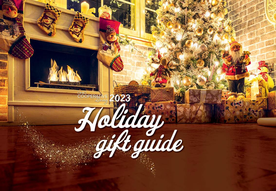 Christmas tree by fireplace