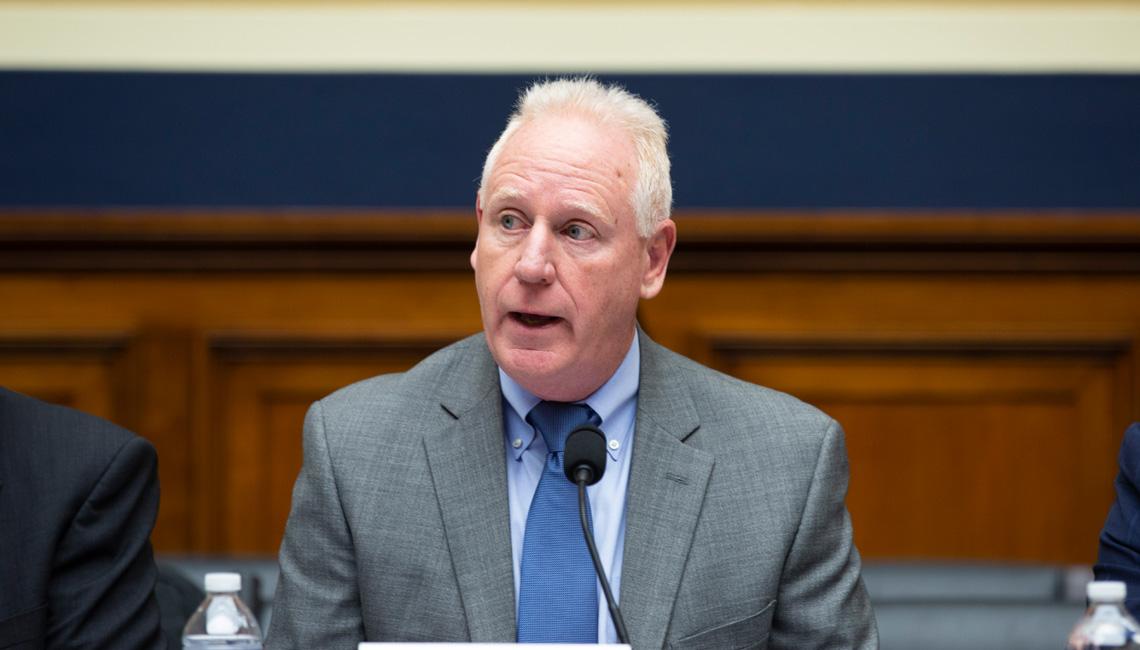 Pat O'Loughlin testifying before Congress