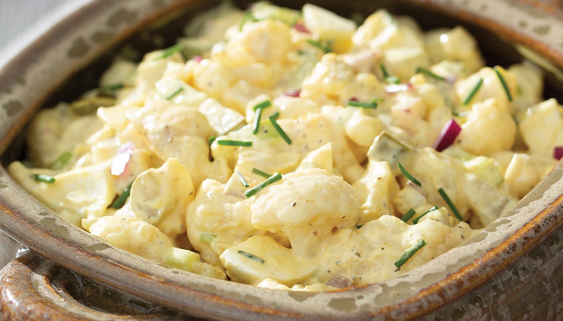 Cauliflower potato salad