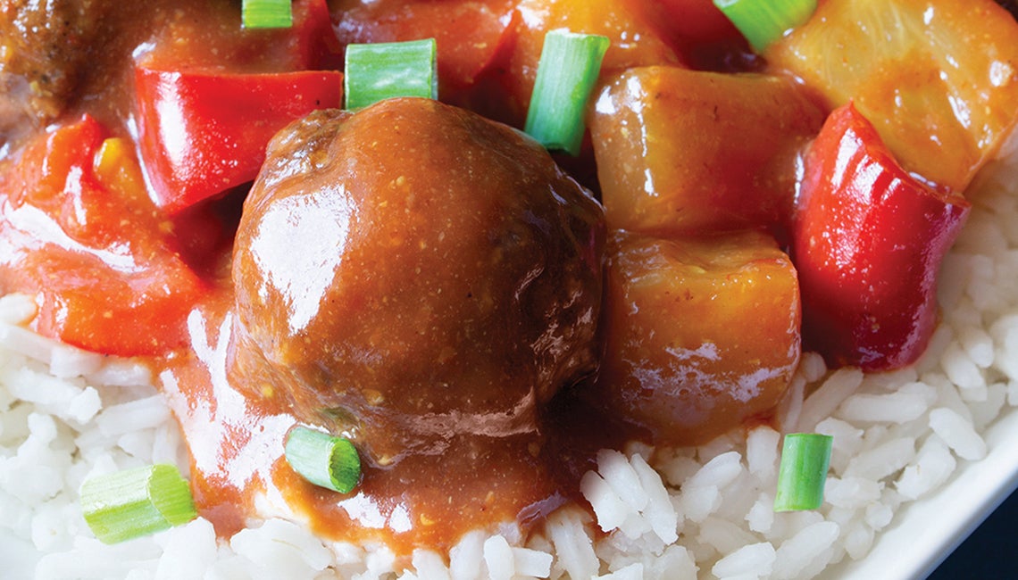 Sweet and Sour Meatballs